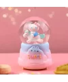 Hello Kitty İçi Dönmeli Püskürtmeli Işıklı Müzikli Kar Küresi Büyük Boy Alk3036