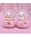 Hello Kitty Işıklı Müzikli Kar Küresi Orta Boy Alk3117