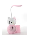 Hello Kitty Masa Lambası Saat Ve Kalemlik Alk2584