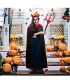 Kırmızı Renk Halloween Cadılar Bayramı Çatal 107 Cm