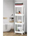 Shelf 3 Katlı  Raf Ünitesi -  Mutfak - Banyo  Depolama Rafı