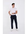 Unisex Üç İplik Basic Eşofman Pantolon - Lacivert