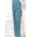 Yüksek Bel Likralı Jean Pantolon 90 Cm