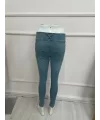 Yüksek Bel Likralı Jean Pantolon 90 Cm