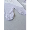 Luz&Pos 0-3 3-6 Ay Lucky Baby Nakışlı Es Çizgi Boy Şapkalı Erkek Bebek Tulumu Kahvemelanj