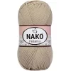 1 Adet Pırlanta Amigurumi El Örgü İpi Yünü Bej 6742