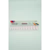 12 Adet Badem Tırnak Tak Ve Çık Kendinden Yapışkanlı Takma Tırnak Pembe