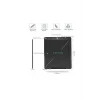 12 Inc Renkli Lcd Grafik Dijital Kalemli Çizim Tableti Yazı Tahta Not Yazma Eğitim Tableti Kırmızı