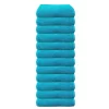 12li Paket Boya Tutmayan Mikrofiber El Yüz Spor Kuaför Havlusu 50X90 Cm