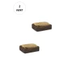 2 Adet Doğal Kabak Lifli Kil Sabunu