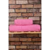 2 Parça &#37;100 Pamuklu Soft Lüx Banyo Havlu Seti Pembe