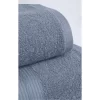 2 Parça Battal Lüks Premium Banyo Spa Havlu Takımı 90x170 Cm İndigo