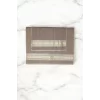 2 Parça Elysium Premium Banyo Havlu Seti  &#37;100 Pamuk 70x140 Cm Kahve