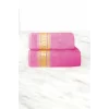 2 Parça Elysium Premium Banyo Havlu Seti  &#37;100 Pamuk 70x140 Cm Pembe