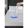 200X200 Kapitoneli Çift Kişilik Sıvı Geçirmez Alez Fitted Geçmeli Yatak Koruyucu