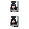 2X2 Tüp Krem Saç Boyası Seti Mavi Siyah No:1.1