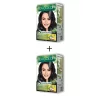 2X2 Tüp Krem Saç Boyası Seti Siyah No:1.0