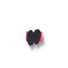 Luz&Pos 3-6 6-9 9-12 12-18 Ay Princess Taçlı Mickey Nakışlı Şort Tişört 3lü Kız Bebek Takımı Nar Çiçeği