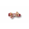 Luz&Pos 3-6 6-9 9-12 Ay Melek Kız Nakışlı Bandanalı Kısa Kollu Sweatli Şortlu 3lü Kız Bebek Takımı Nar Çiçeği