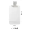 3 Adet 100ml Krem Şampuan Kabı Tekrar Kullanılabilir Set