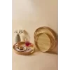 3lü Bambu Hazeran Yuvarlak Tepsi Seti 30 - 35 - 40 Cm 3 Boy