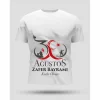 30 Ağustos Oversize Baskılı T-shirt - Beyaz