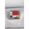 316L Çelik Gümüş Renk Karışık Renk Portre Model Nomination Charm