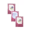 3’lü Özel Paket Premium Kadın İşlemeli Mendil Seti  &#37;100 Pamuk 28x28 Cm