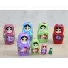 4lü Ahşap Matruşka