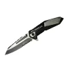 4172 Gri Kamp Çakı 21cm - Yarı Otomatik, Kemerlikli, Testere Detaylı