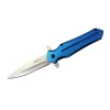 4224 Mavi Kamp Çakı 21cm- Yarı Otomatik, Kemerlikli