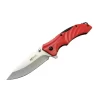 4312 Kırmızı Kamp Çakı 20cm - Yarı Otomatik, Kemerlikli