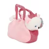 4775 Peluş Kedi Köpek Taşıma Çantalı 20 Cm -sunman