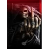 5D Elmas Boyama 3 Farklı Resim Değişenli Halloween İskelet Tablosu