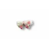 Luz&Pos 6-9 9-12 12-18 Ay Çiçek Nakışlı Roman Şalvar Bandanalı Kısa Kollu Sweat 3lü Kız Bebek Takımı Pembe