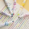 6lı Fosforlu Kalem Seti - Sanrio Karakterleri, Kuromi, Hello Kitty