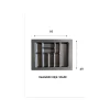 66x49 Eco Lüks Modüler Kaşıklık Royaleks-20356