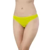 7 adet Süper Eko Set Likralı Kadın Slip Külot Sarı
