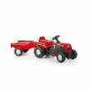 8146 Oyuncak Romorklu Traktor Kırmızı