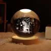 Ahşap Altlıklı Usbli Gece Lambası