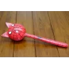 Ahşap Kedili Spiderman Marakas Tekli Polos:24