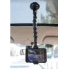 Luz&Pos Akrobat Vantuzlu Teleskobik Telefon Tutucu - Siyah