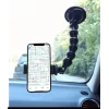 Luz&Pos Akrobat Vantuzlu Teleskobik Telefon Tutucu - Siyah