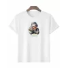 Anneler Gününe Özel Tasarım Canım Annem Baskılı T-shirt - Beyaz