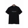 Anneler Gününe Özel Tasarım Mom Çiçek Baskılı T-shirt - Siyah