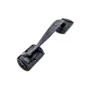 Antika Tarz Dekoratif Pirinç Ayak Tip Büyük Kapı Çekme Kolu - 220x50mm, Oksit