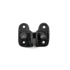 Antika Tarz Dekoratif Pirinç Mini Kapak Mandalı - 40x45 Mm, Oksit