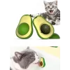 Avokado Şeklinde Catnipli Doğal Kedi Yalama Topu 6 Cm