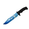 Ayyıldız Mf013bl Mavi Av Bıçağı 31cm - Testere Detaylı Bıçak, Kılıflı, Plastik Sap