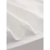 Baskılı Oversize Bisiklet Yaka T-shirt - Beyaz